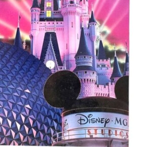 Vtg WALT DISNEY WORLD picture book and history and outlook for future LIKE NEW - Picture 9 of 9